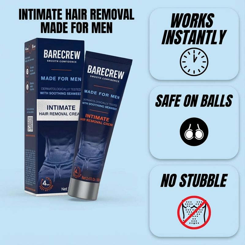 BareCrew™ Hair Removal Cream